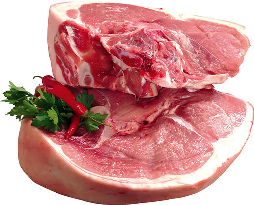 Schweineschlegel / Schinken wie gewachsen