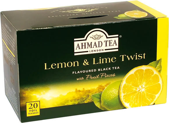 Tee AHMAD mit Zitrone & Limette 20 Bt. X 2g