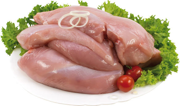 Putenbrustfilet ohne Haut, frisch / Hahn