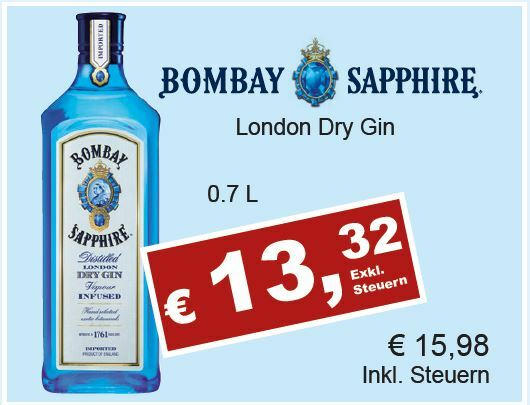 Bombay Saphire London Dry Gin