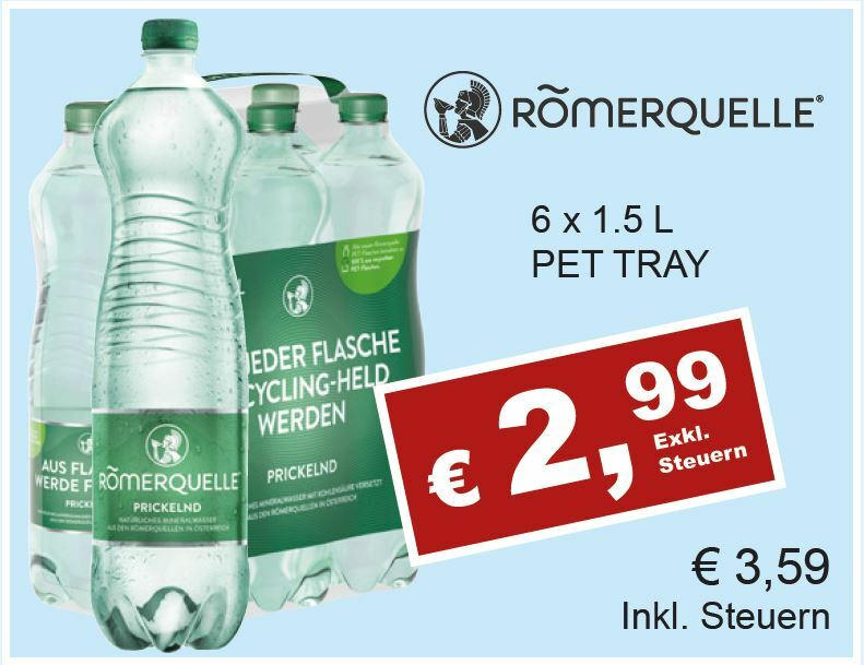 Römerquelle 6x 1.5l
