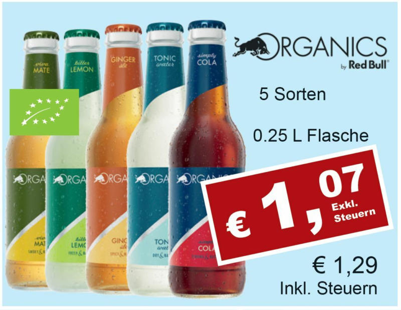 Organics diverse Sorten