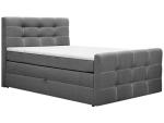 Boxspring BOXSPRING BY CONFO BLING II 180x200cm gris anthracite