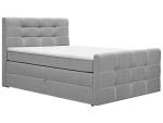 Boxspring BOXSPRING BY CONFO BLING II 180x200cm gris clair
