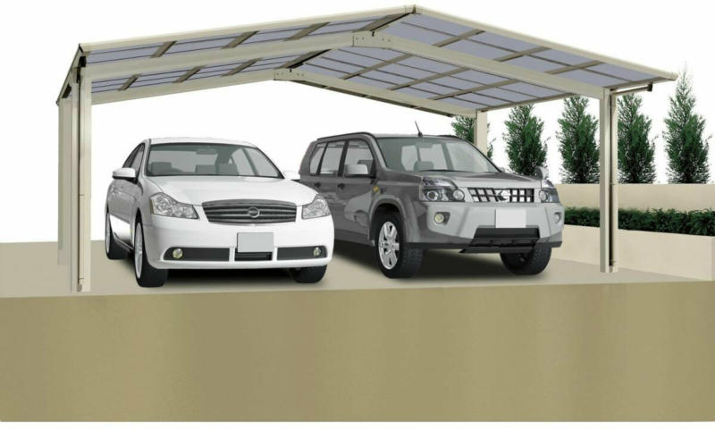 Carport Alu „Linea 80 M“ Bronze