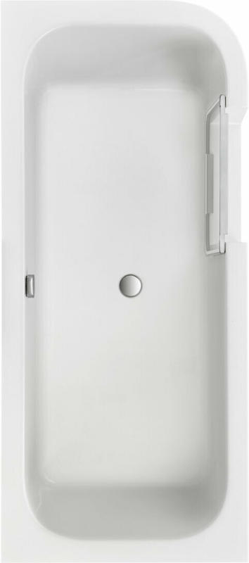 Dusch-Badewanne „Free Gate", Mod. A, herausnehmbare Tür, Wassereinlauf Wassereinlauf