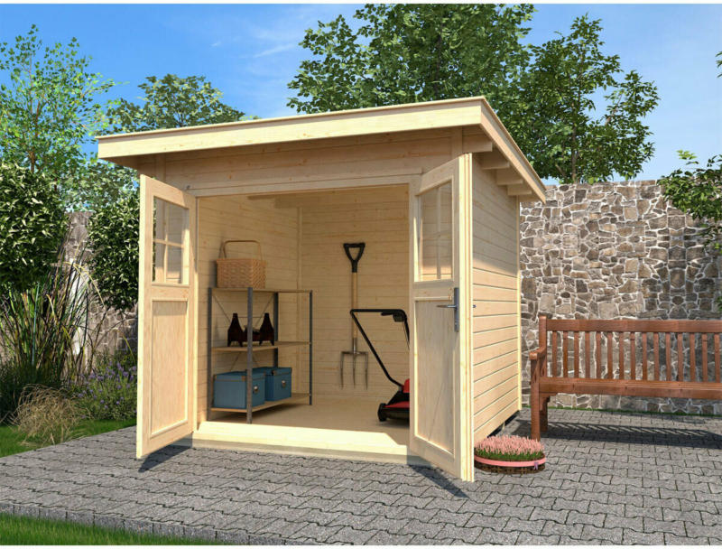 Gartenhaus „179“ Gr.3, natur