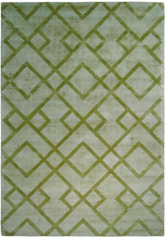 Kurzflorteppich „Luxury 310“, edelgrün 200x290 cm