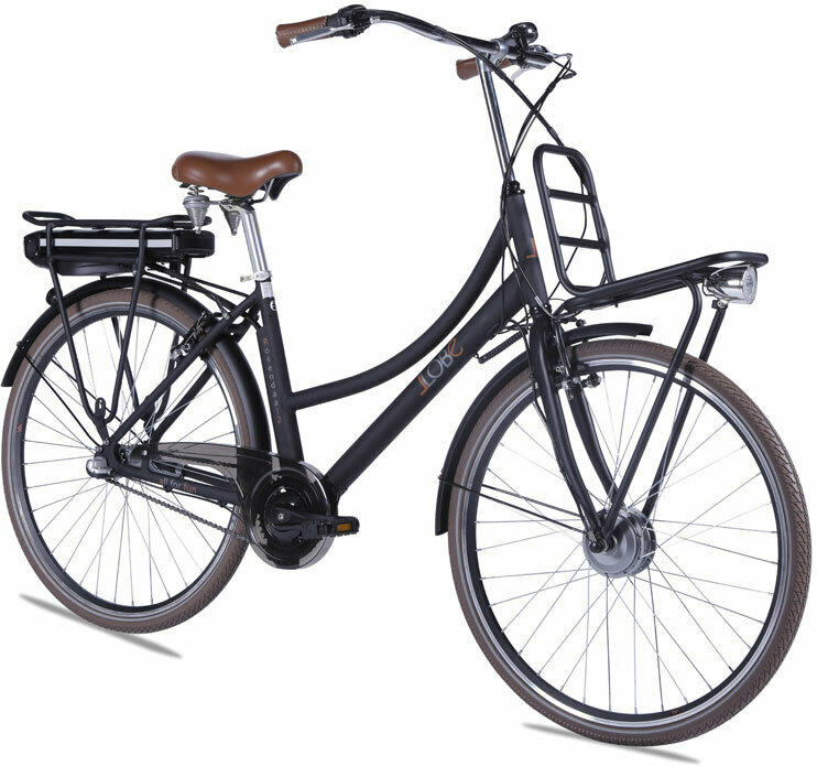 City E-Bike „Rosendaal 2“, Damen, 13,2 Ah, schwarz 13,2 Ah | schwarz