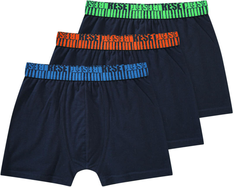 3 Jungen Boxer mit neonfarbenen Akzenten (Nur online)