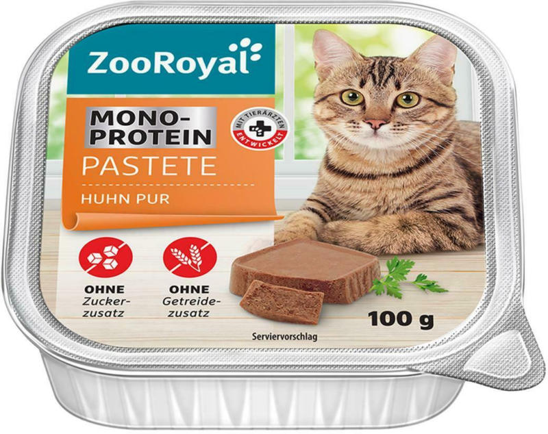 ZooRoyal Mono-Protein Pastete Huhn Pur