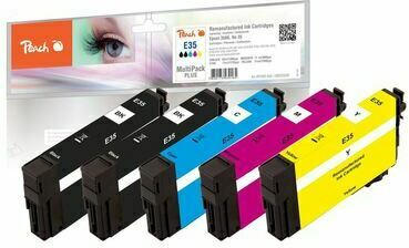 Peach Spar Pack Plus Tintenpatronen kompatibel zu Epson No. 35