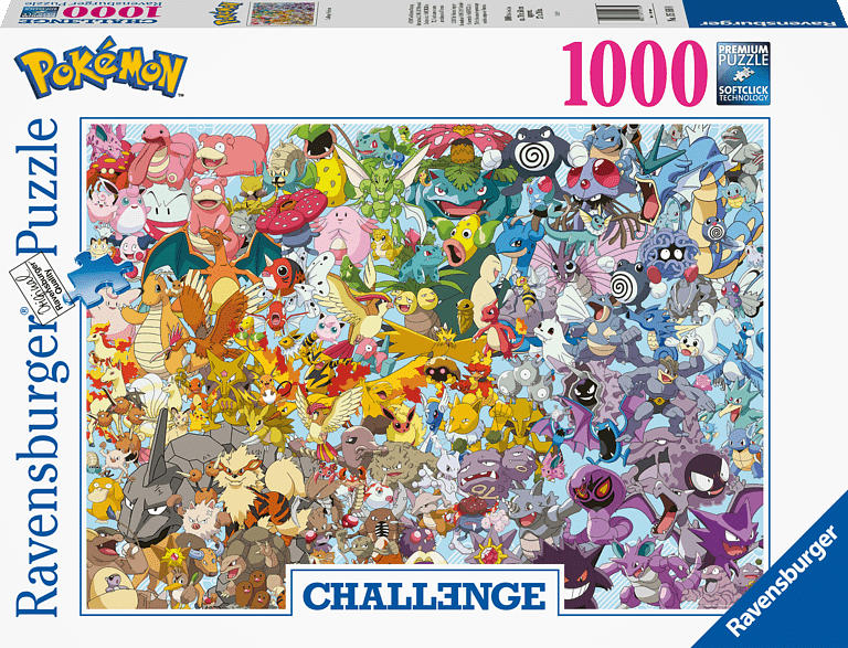 RAVENSBURGER Pokémon Puzzle, Mehrfarbig