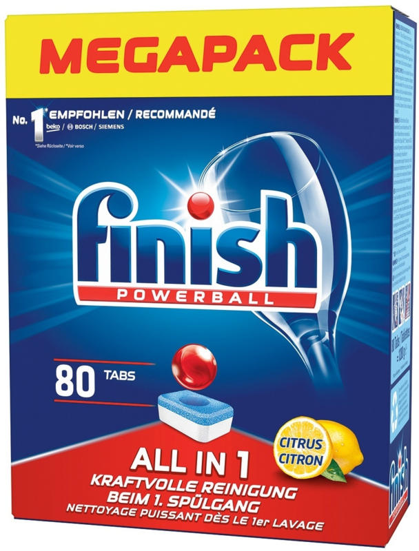 Pastiglie per lavastoviglie FINISH CLASS