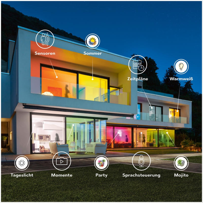 LED-Pendelleuchte WIZ DAMIAN