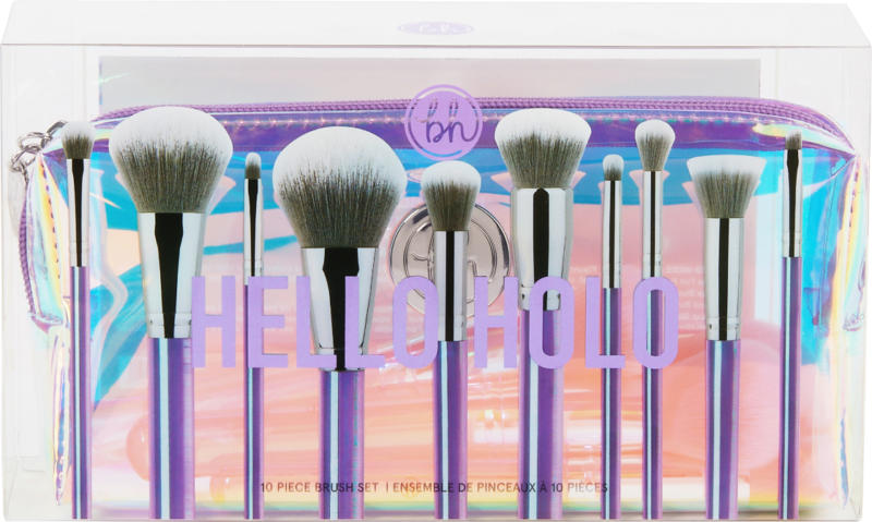 BH Cosmetics Pinselset Hello Holo - 10-teilig