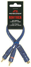 RENEGADE CINCH Y-Adapter RENYRCA - Audioadapter-Kabel (Blau)