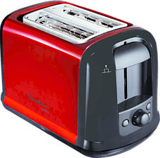 MOULINEX LT261D Subito - Toaster (Metallic/Rot/Schwarz)