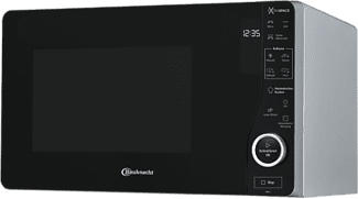 BAUKNECHT MW 421 SL - Mikrowelle mit Grillfunktion (Silber)