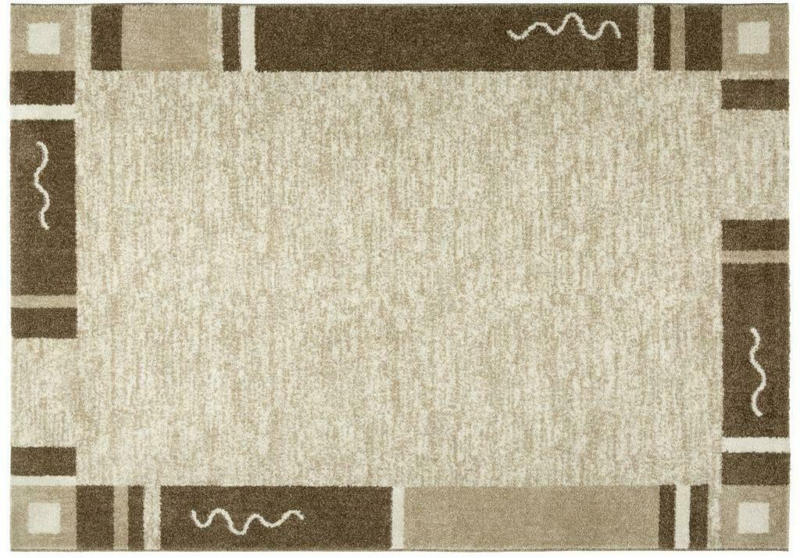 Webteppich Beige/Braun Luisa 80x150 cm