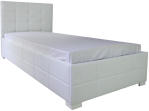 Letto MONZA WHITE 90x200cm bianco
