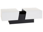Table basse coffre SHIVA blanc