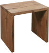Nachttisch DAKOTA Eiche,Massives Holz eiche
