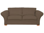 3er Sofa LONDON 2 Stoff rotbraun, hell