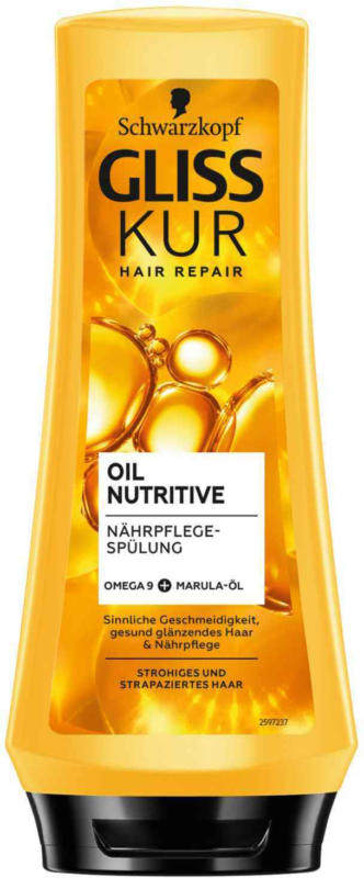 Schwarzkopf Gliss Kur Conditioner Oil Nutritive 200 ml -
