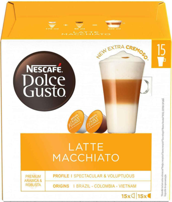 Nescafé Dolce Gusto Latte Macchiato, 30 capsule -