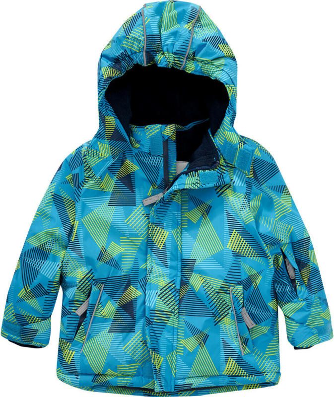 Jungen Schneejacke mit buntem Allover-Print (Nur online)