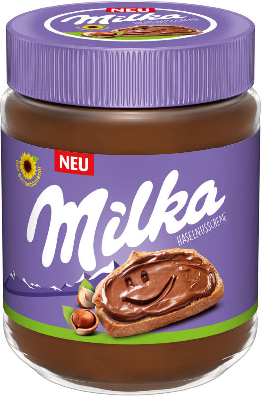Milka Haselnusscreme