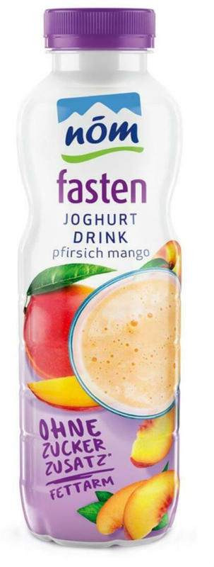 Nöm Fasten Pfirsich-Mango Joghurtdrink