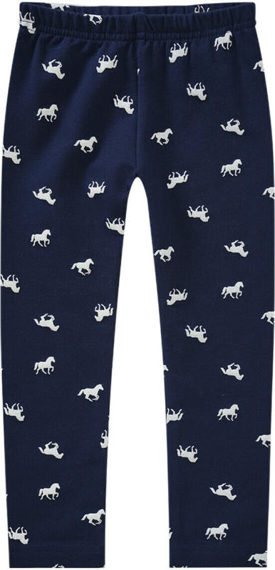 Mädchen Leggings mit Pferde-Allover (Nur online)