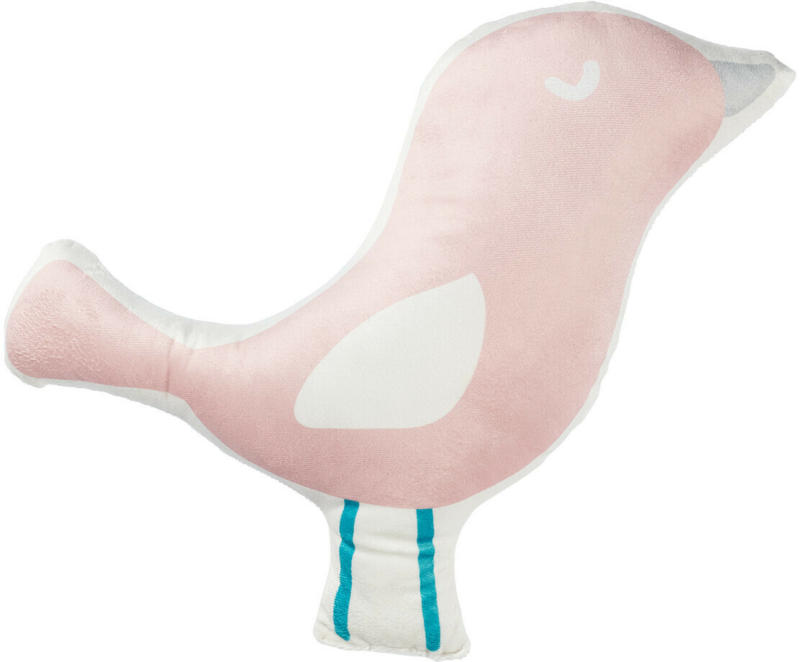 Figurenkissen mit Vogel-Motiv (Nur online)