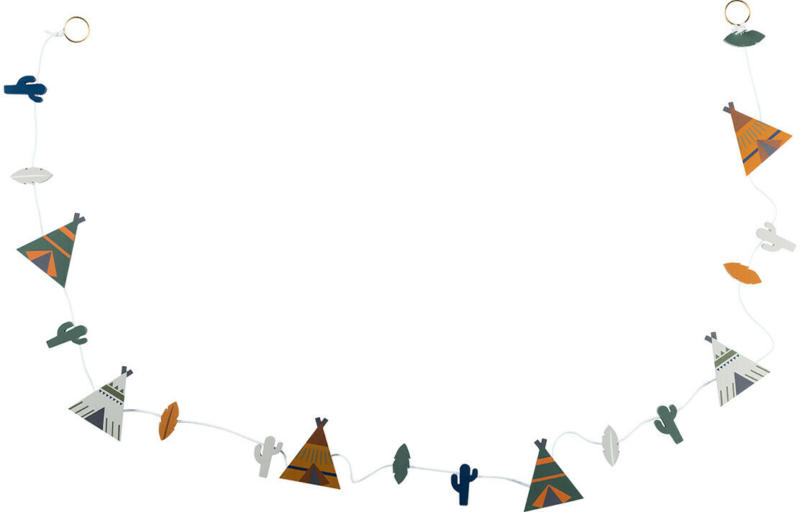 Fotogirlande mit Tipi-Motiven (Nur online)