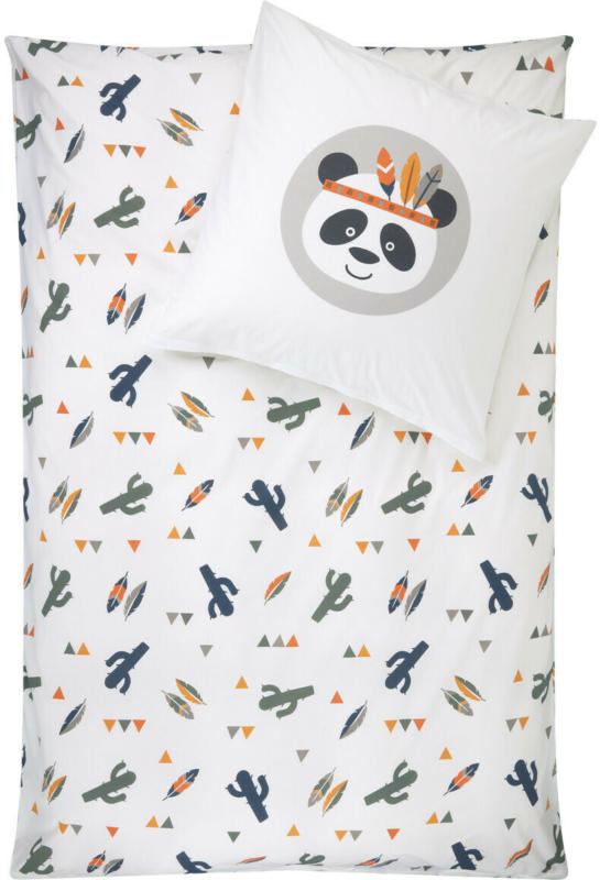 Kinder Bettwäsche mit Panda-Motiv (Nur online)