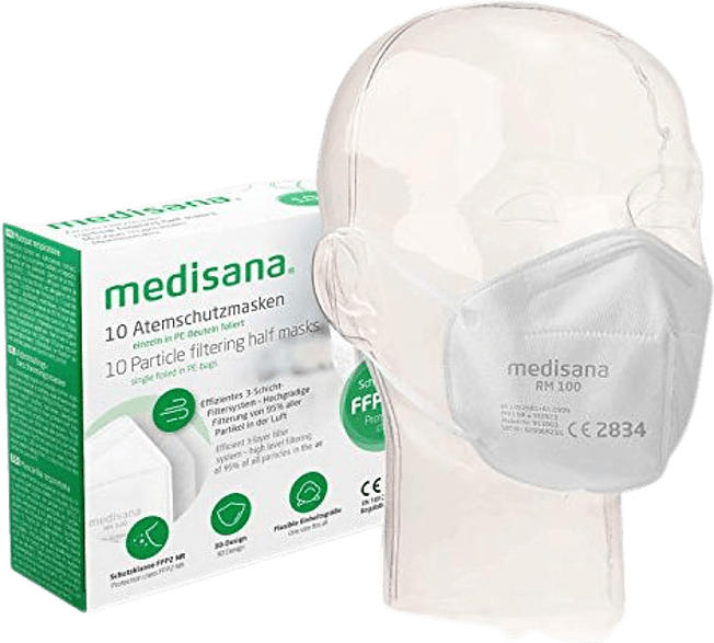 Medisana Atemschutzmaske 10 Stück