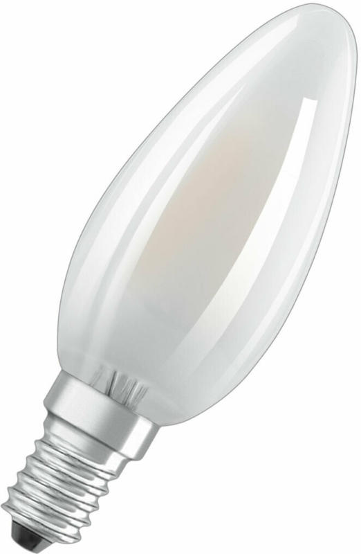 LED-Leuchtmittel, E14, kaltweiß, 40W, matt