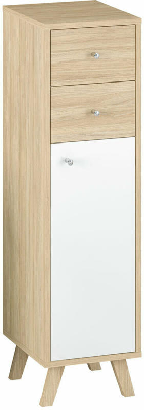Midischrank „Sven“, 1 Tür, 2 Schubkästen