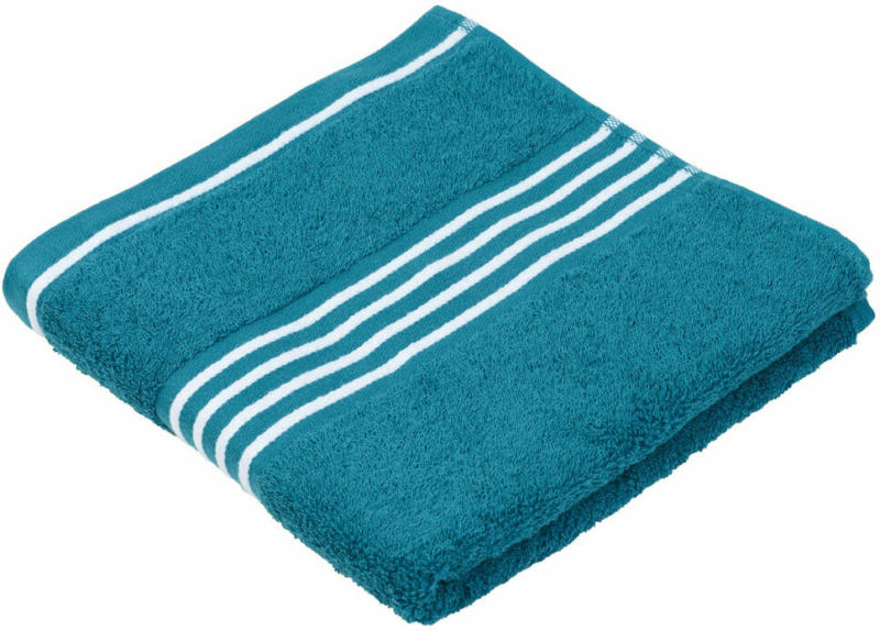 Frottier-Handtuch „Rio“, 50x100 cm, petrol, vollfarbig 50 cm | vollfarbig | petrol | 100 cm