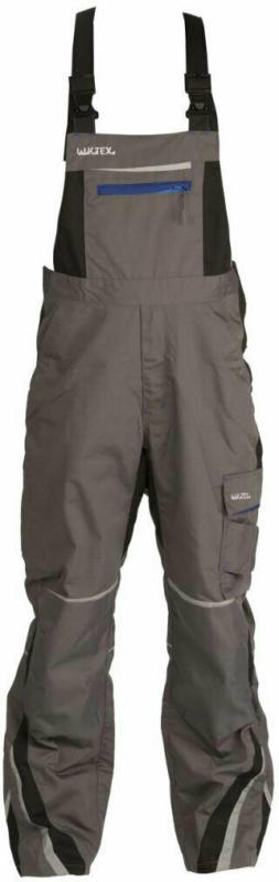 Berufslatzhose „Optimist“, grau, Gr.56 56