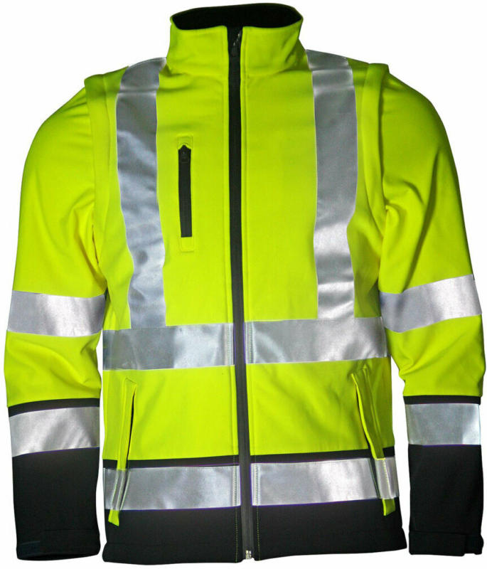 Softshell Jacke, gelb, Gr.XXL XXL