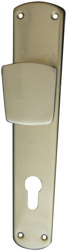 Knopflangschild für Haustür, 92 mm