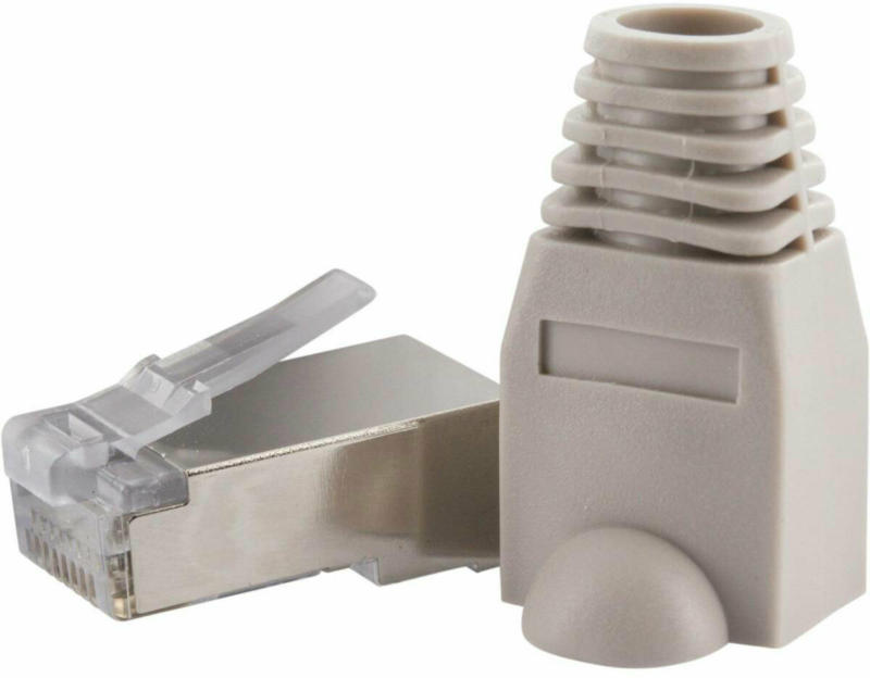 CAT 6-Netzwerkstecker, 4 Stück