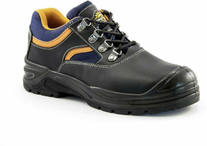 Sicherheitshalbschuh, S3, schwarz-orange, Gr. 45