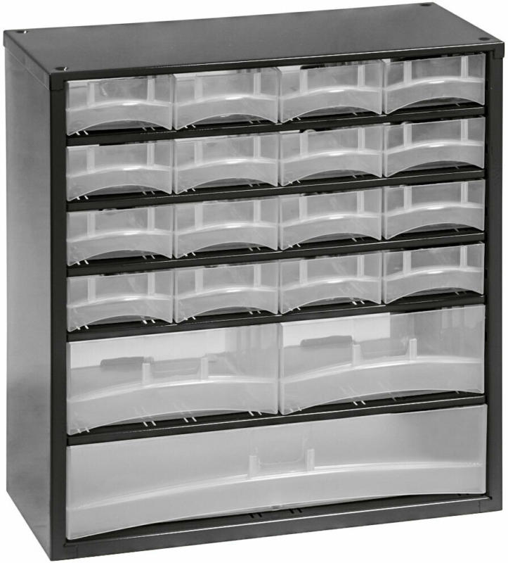 Stahlmagazin „Sortus CD S 19“, schwarz