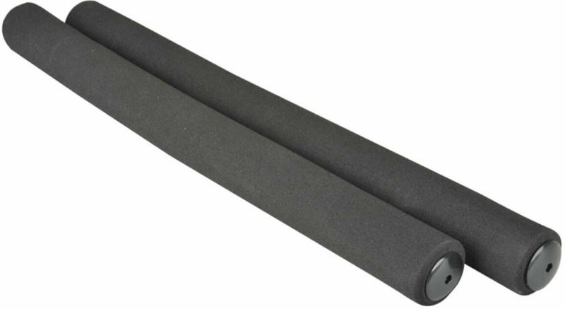 Lenker-Überzüge „Soft“, schwarz, 2 Stück