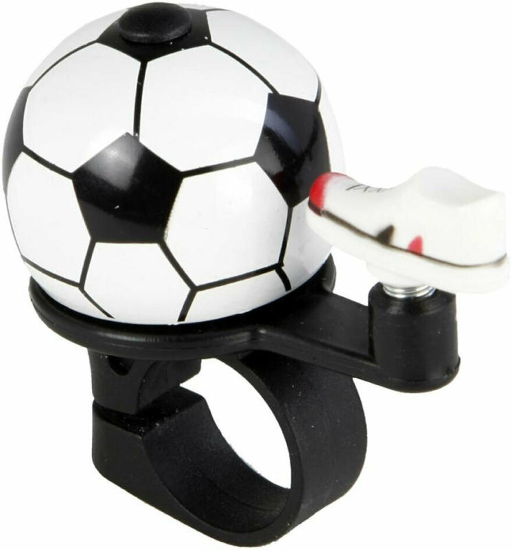 Fahrradglocke „Fußball“, schwarz-weiß
