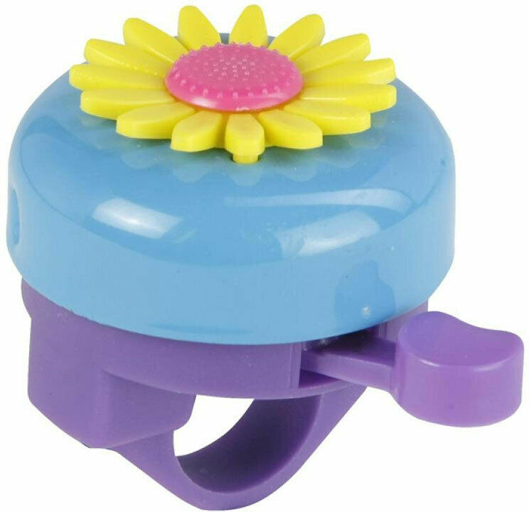 Fahrradglocke „Blume“, mehrfarbig